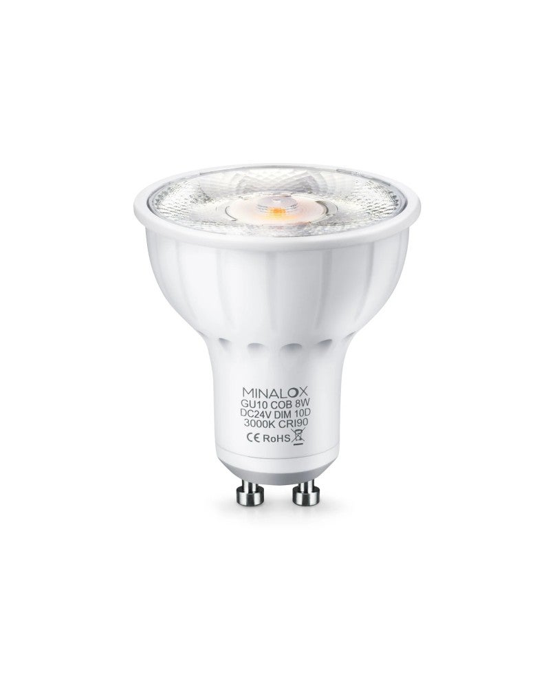 MINALOX LED Lampe / GU10 / 8W / 24V / 10º