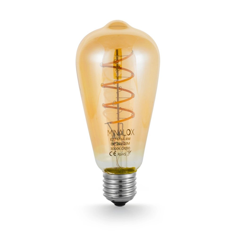 MINALOX LED Lampe G64FSG / E27 / 2W / 24V / 2700K