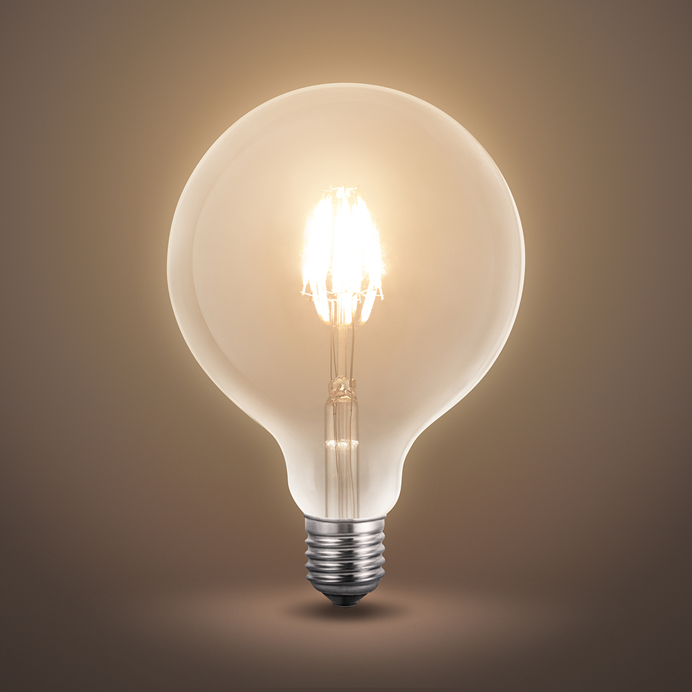 MLX LED Lampe G125 dimmbar