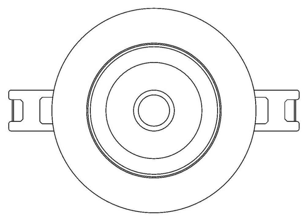 MINALOX LED Spot / D85 / DUALWHITE / 8W / 24V / 38°