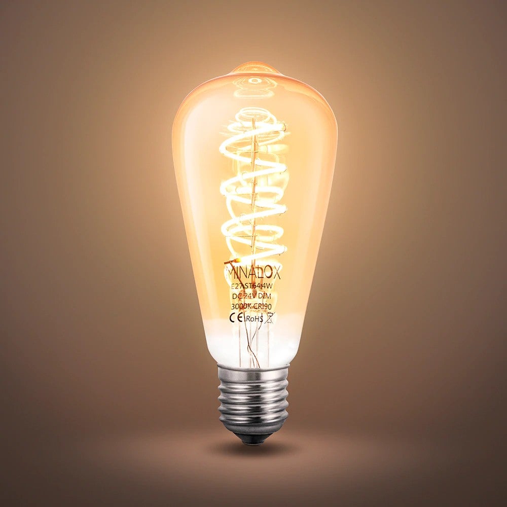 MINALOX LED Lampe G64FSG / E27 / 2W / 24V / 2700K