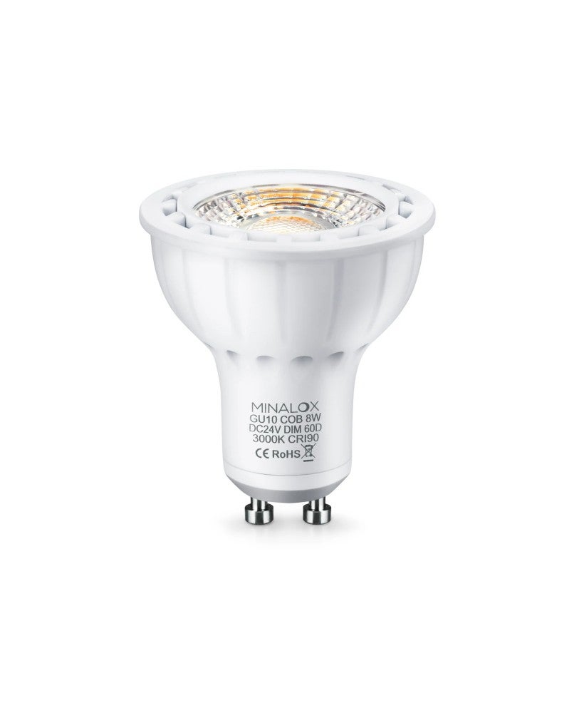 MINALOX LED Lampe / GU10 / 8W / 24V / 60º