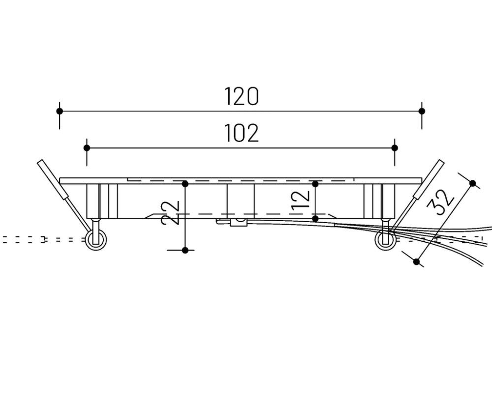 MINALOX LED Panel DUALWHITE / 120S / 6W  /24V
