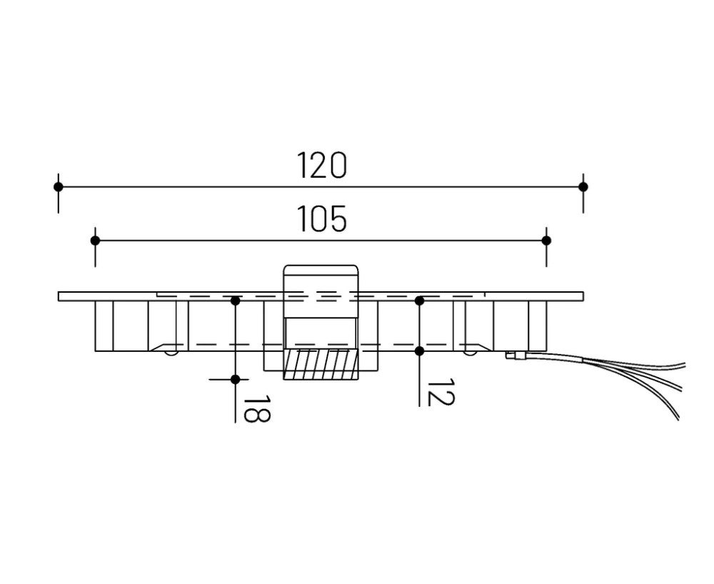 MINALOX LED Panel DUALWHITE / 120R / 6W / 24V