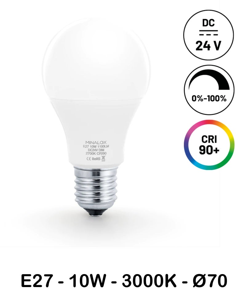 MLX LED Lampe A70 dimmbar