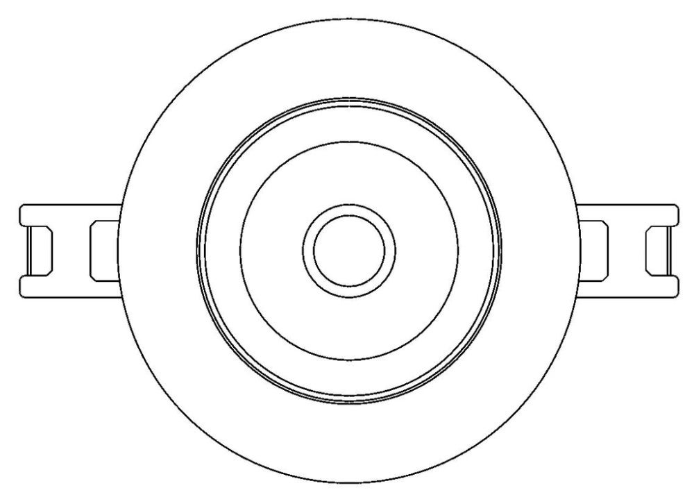 MINALOX LED Spot / D85 / RGBW / 8W / 24V / 38°