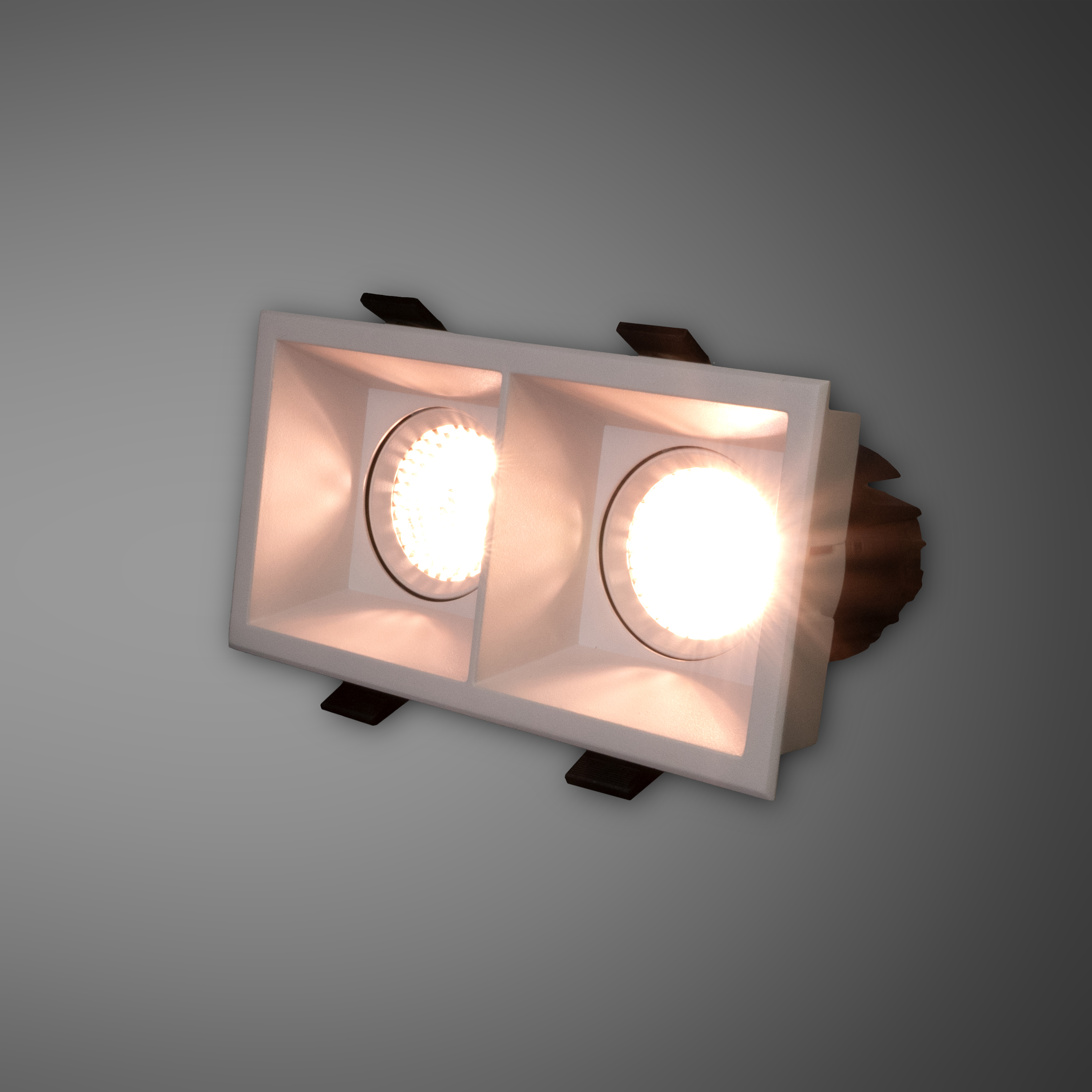 MLX LED Back Downlight Double