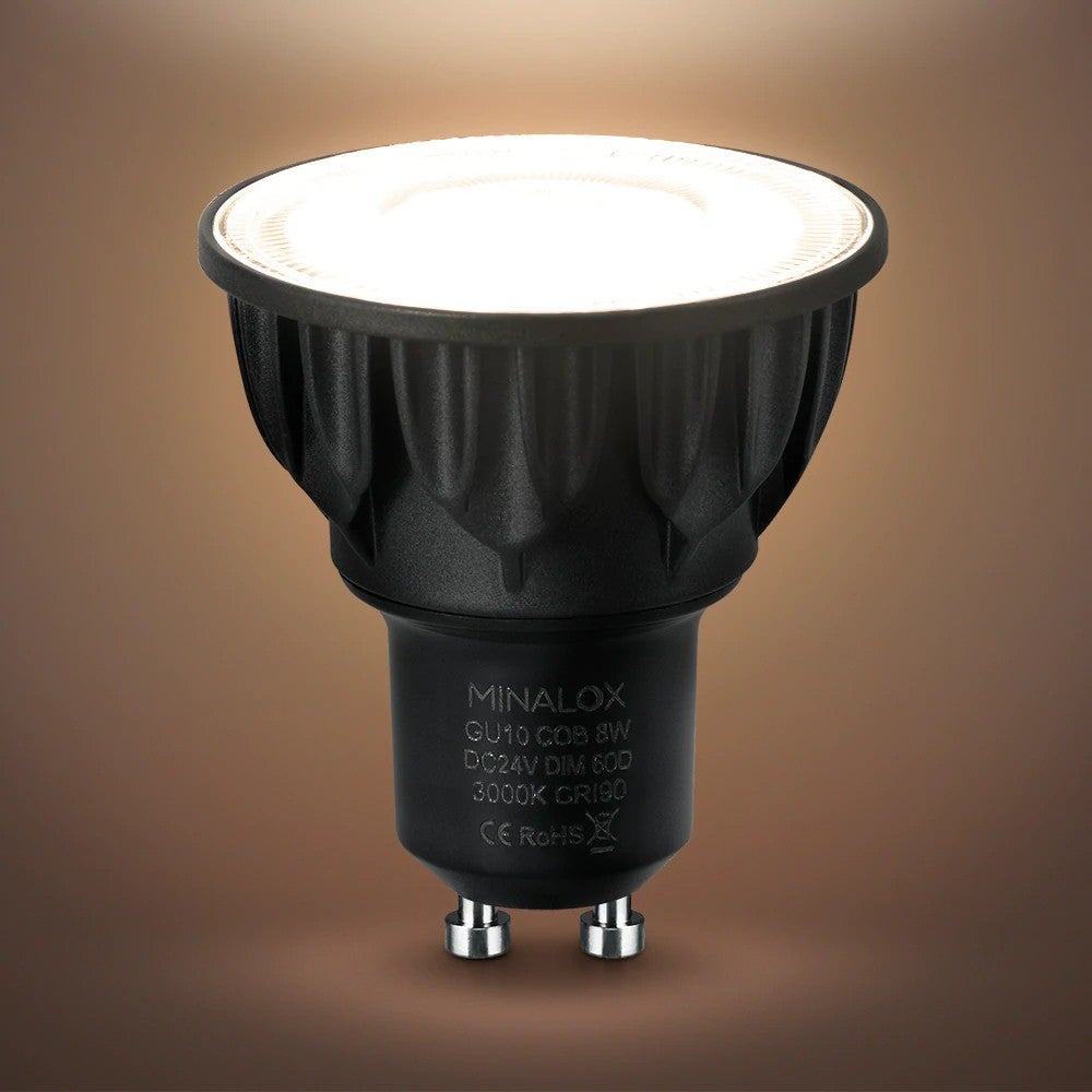 MINALOX LED Lampe / GU10 / 5W /24V / 60º