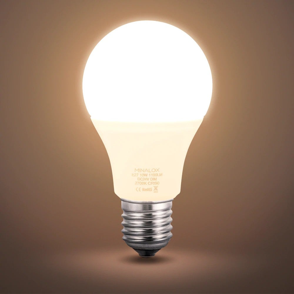 MINALOX LED Lampe A70 / E27 / 10W / 24V