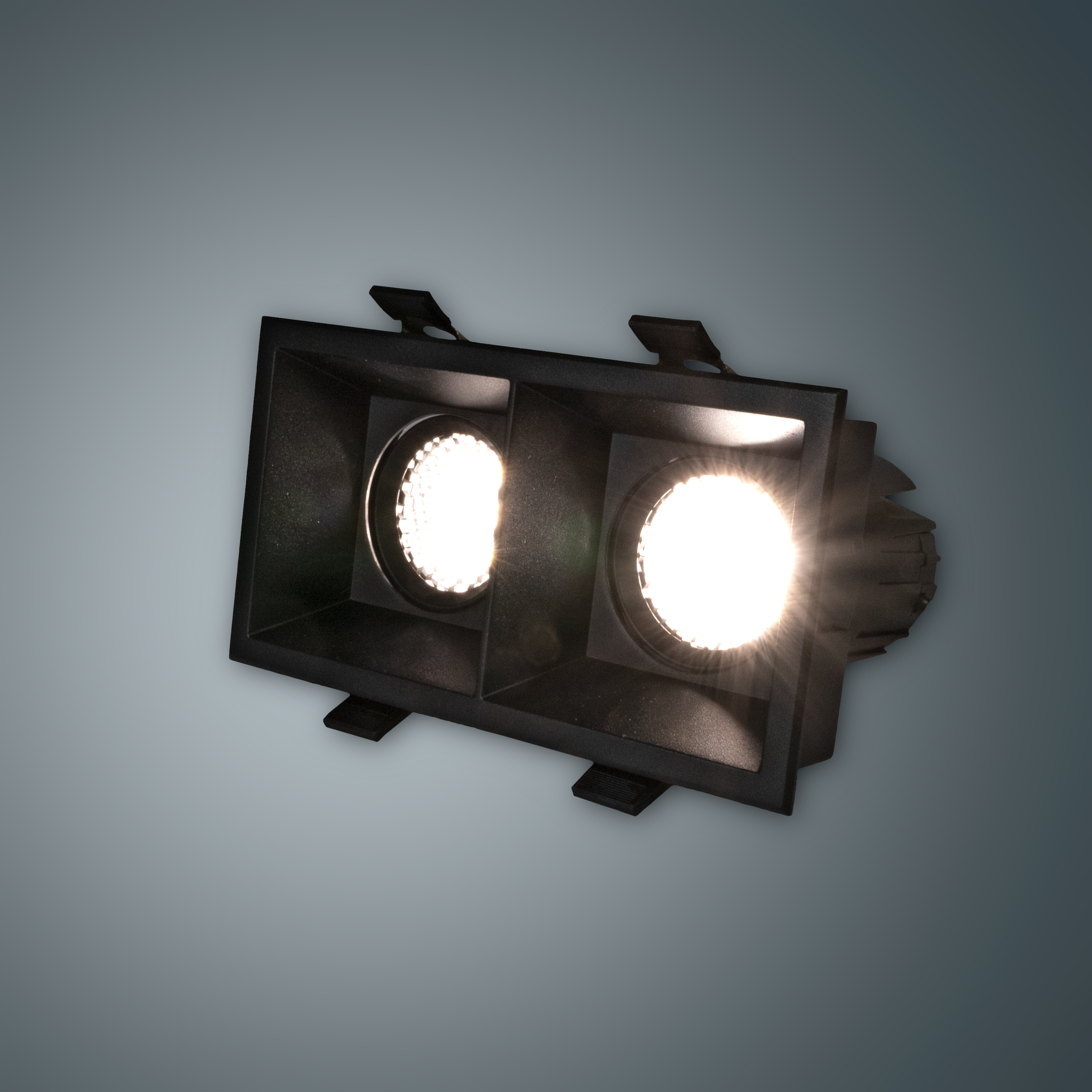 MLX LED Back Downlight Double