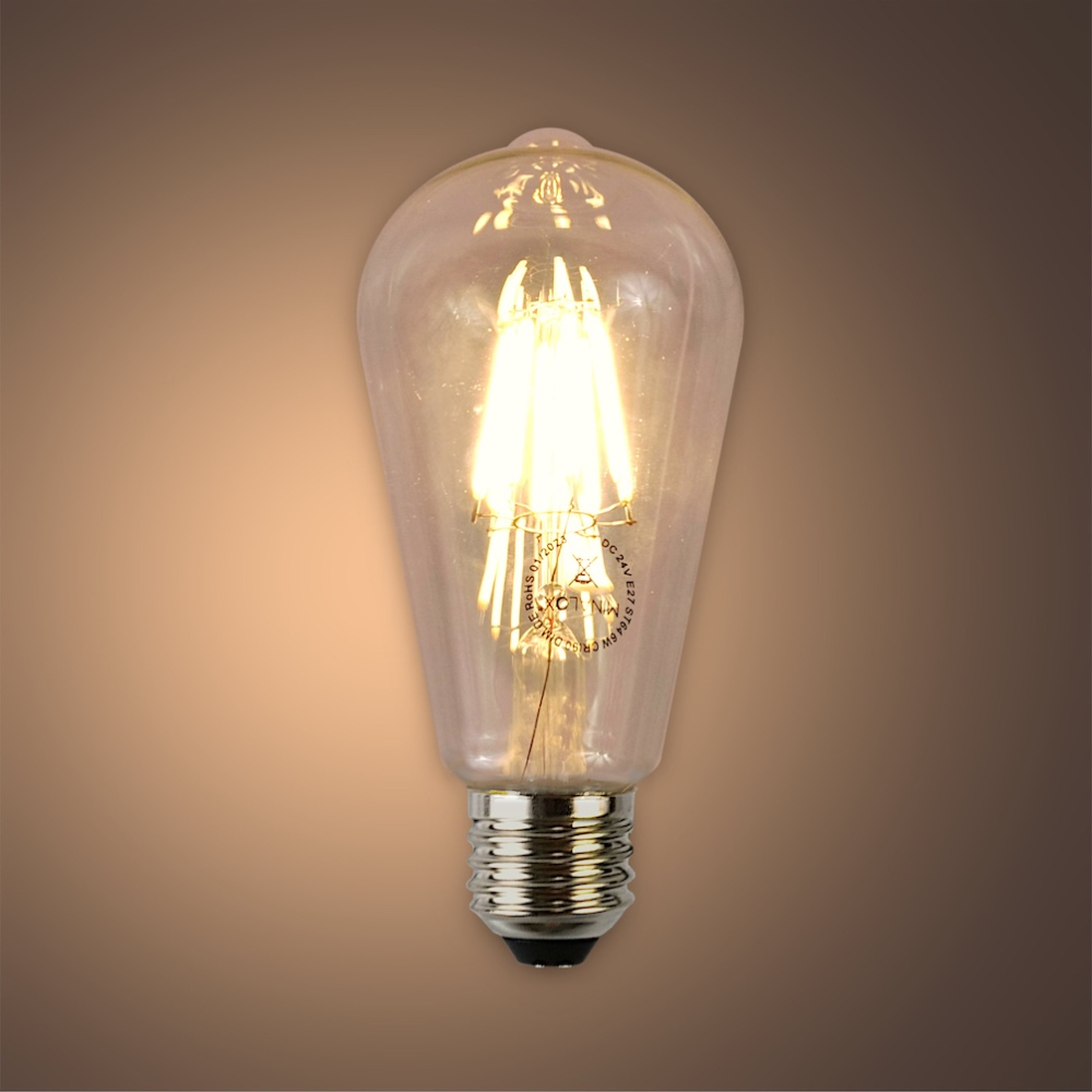 MLX LED Lampe ST64 dimmbar