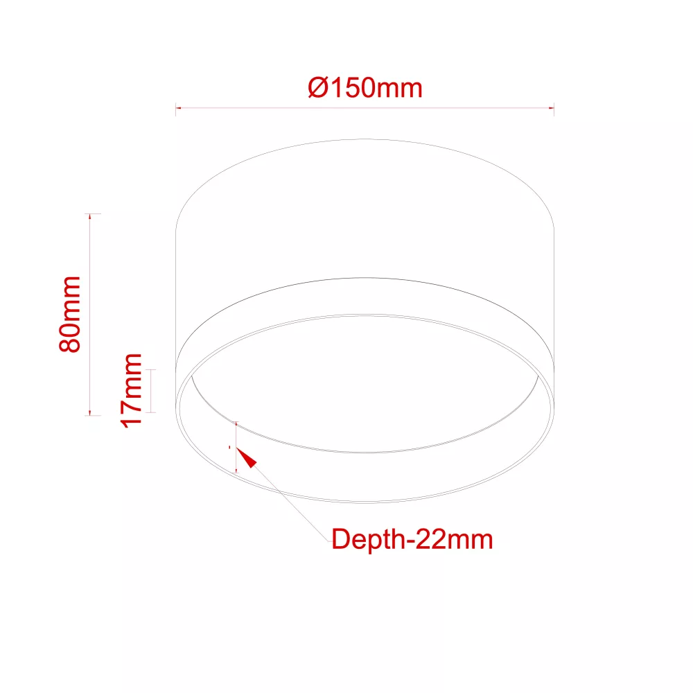 MLX LED UGR Back Downlight