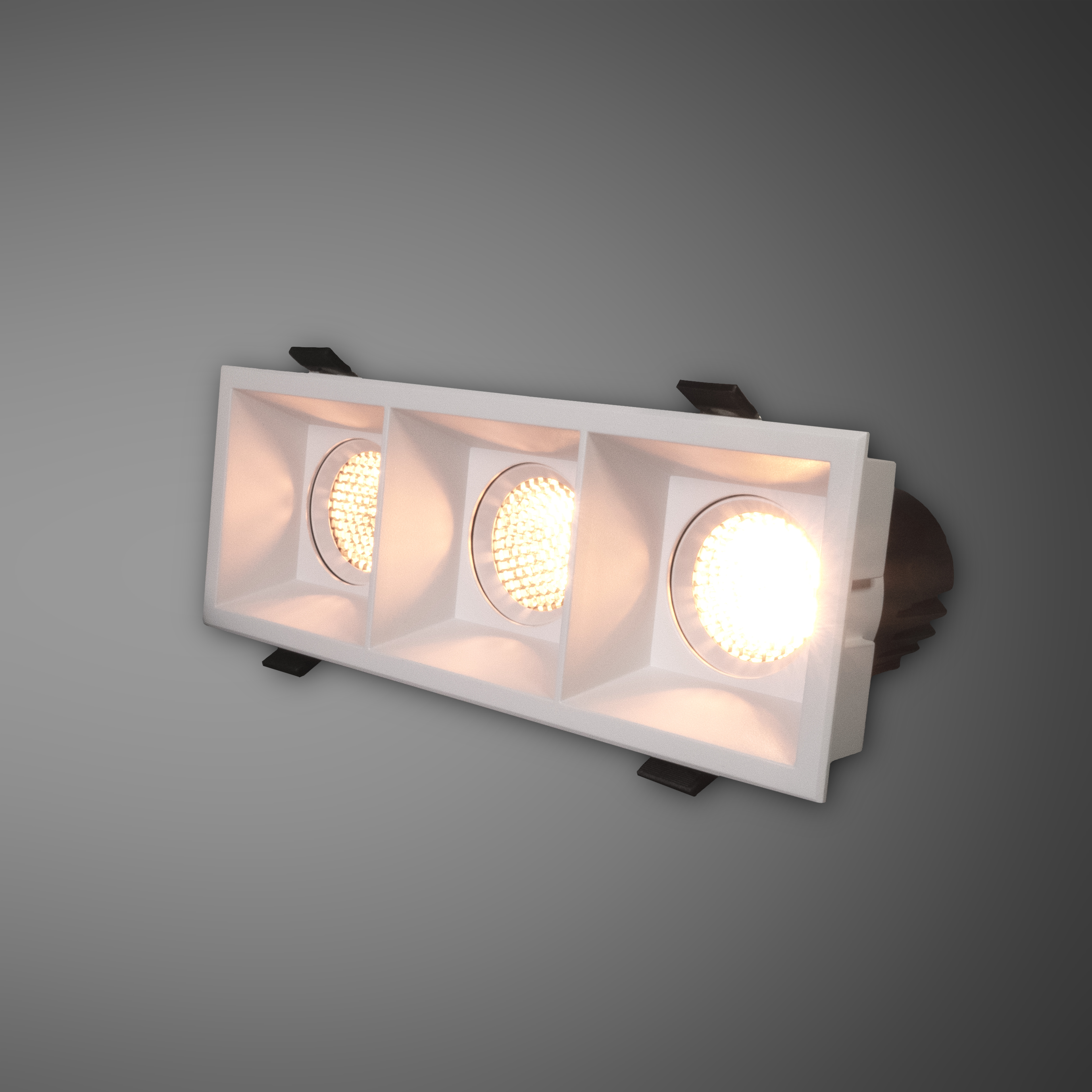 MLX LED Back Downlight Triple