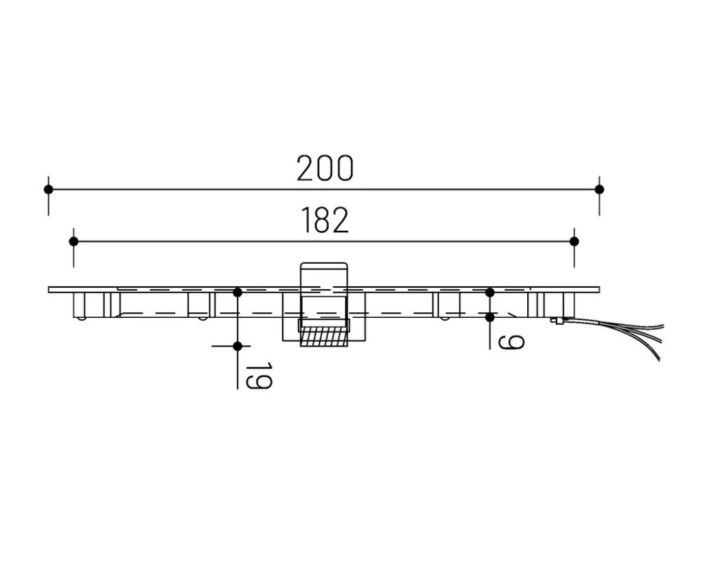 MINALOX LED Panel DUALWHITE / 200R / 15W / 24V