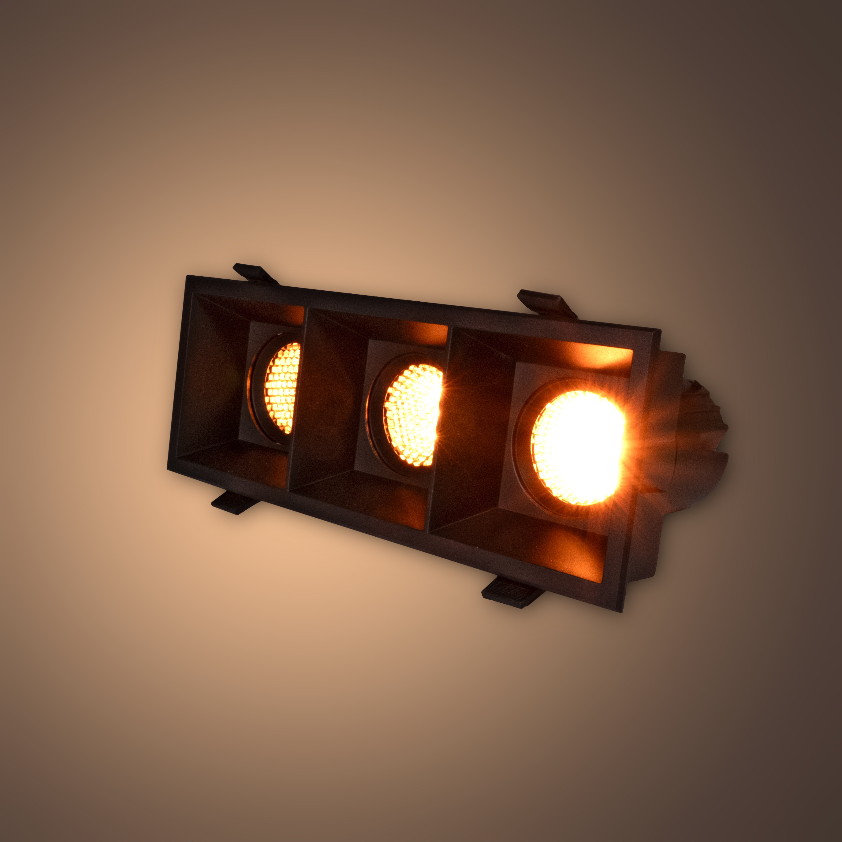 MLX LED Back Downlight Triple