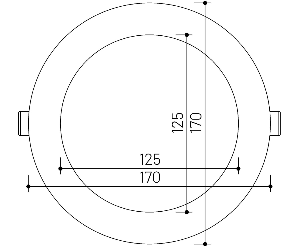 MLX LED Panel 170R dualweiß