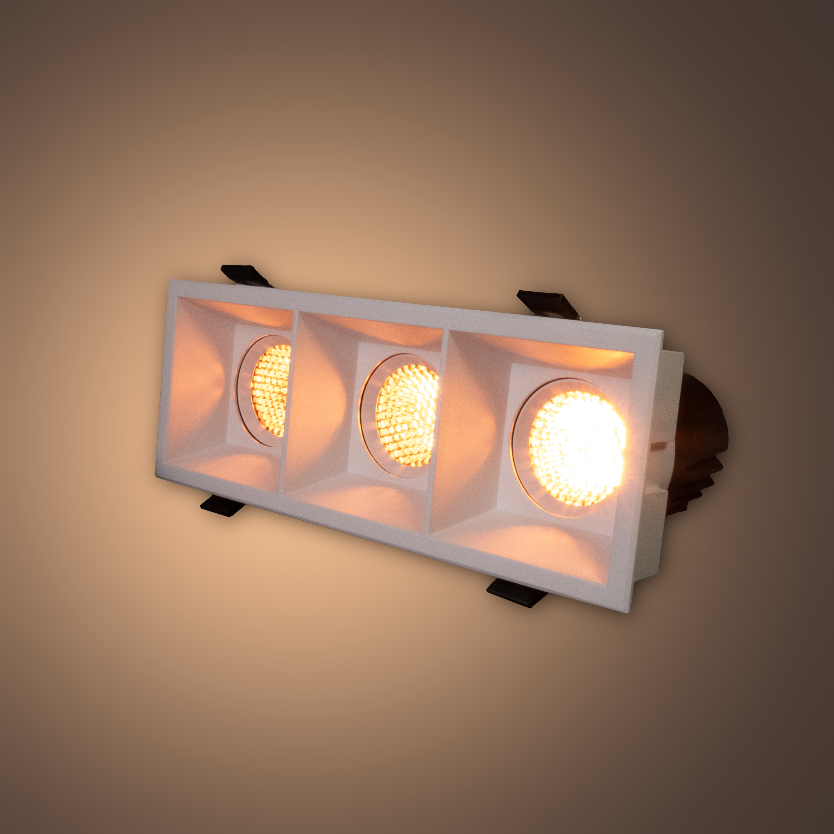 MLX LED Back Downlight Triple