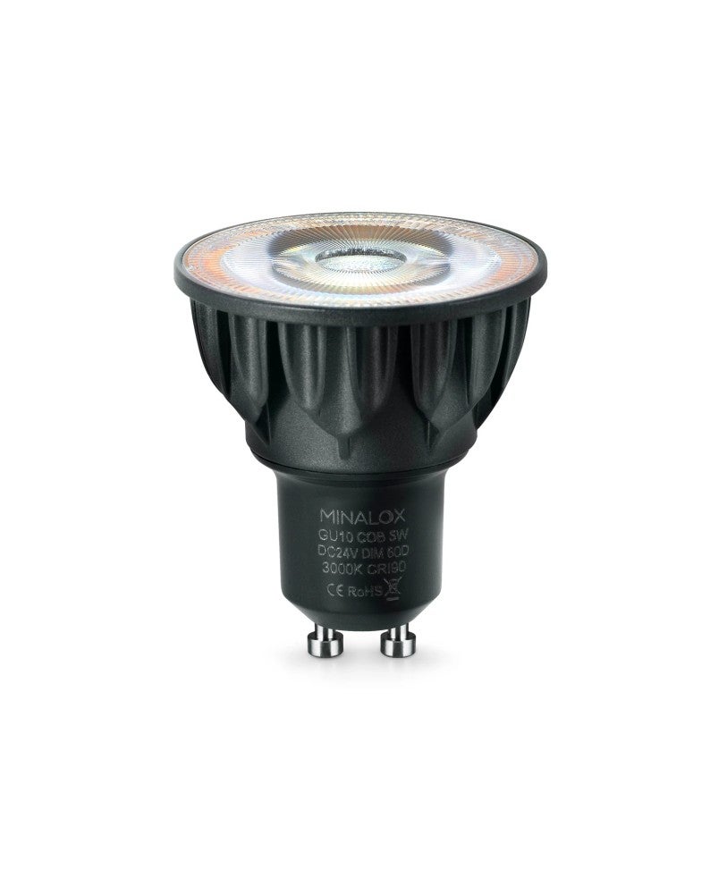 MINALOX LED Lampe / GU10 / 5W /24V / 60º
