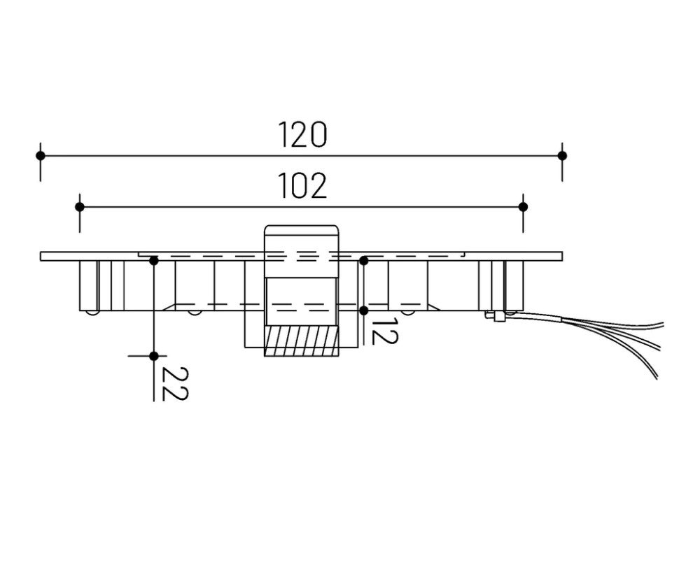 MINALOX LED Panel DUALWHITE / 120S / 6W  /24V