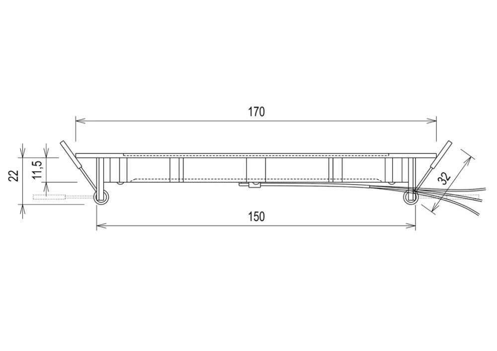 MINALOX LED Panel DUALWHITE / 170S / 12W / 24V